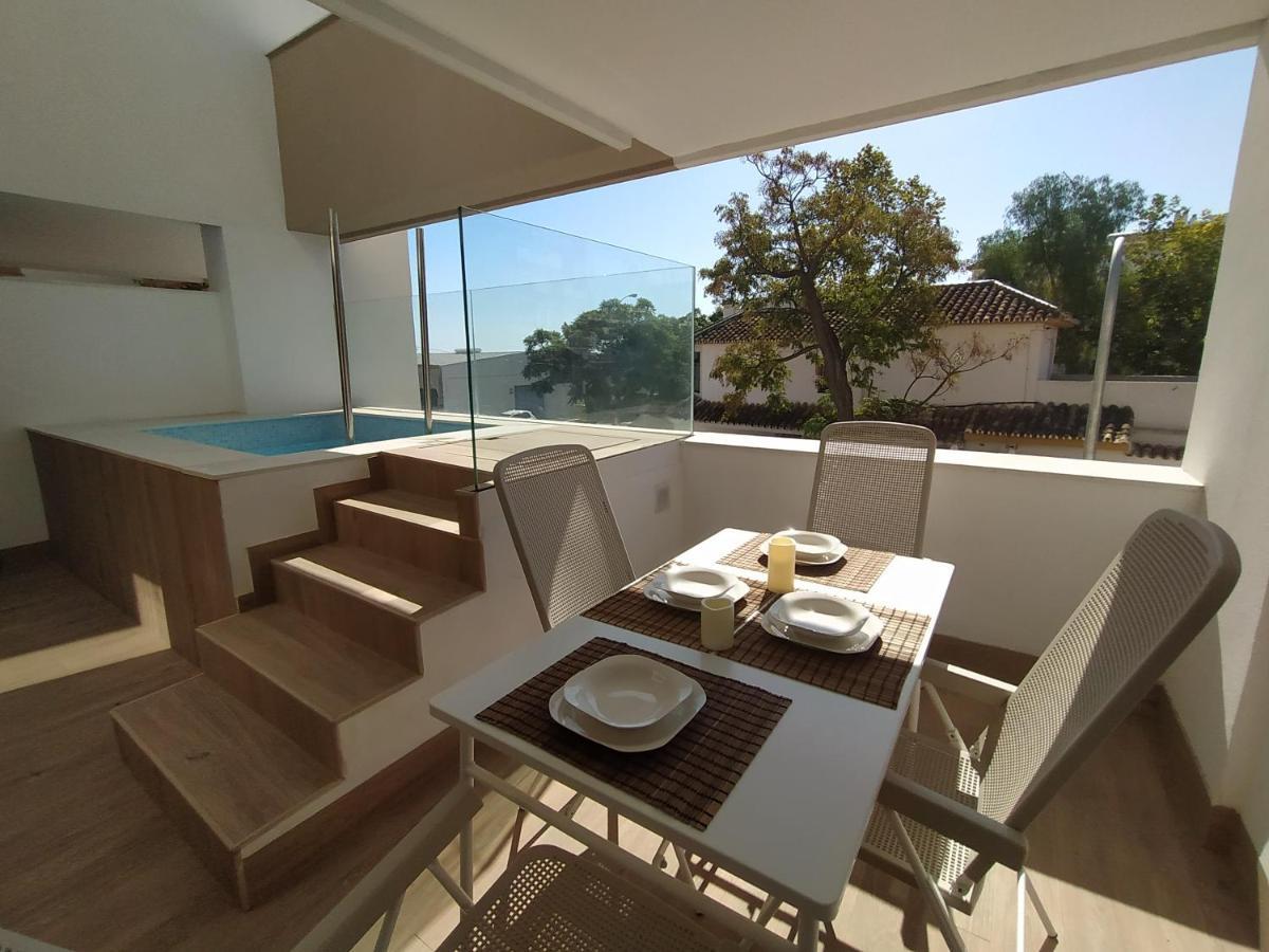 Apartamento Terrazas Del Mar, Piscina Privada トレモリノス エクステリア 写真