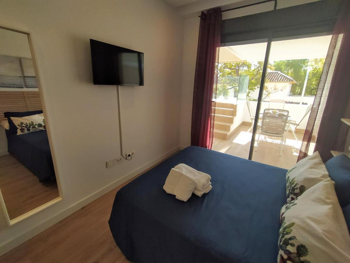 Apartamento Terrazas Del Mar, Piscina Privada トレモリノス エクステリア 写真