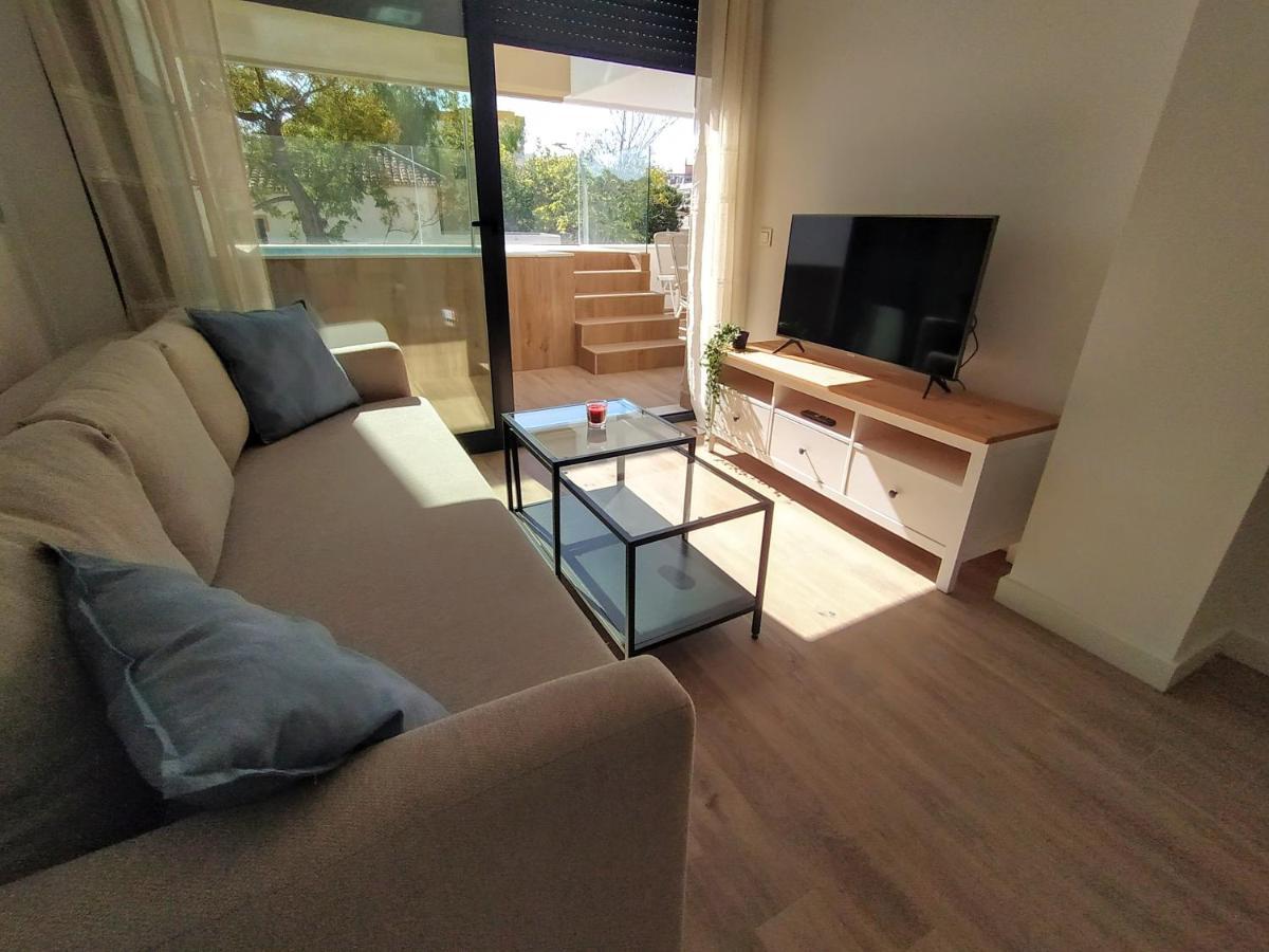Apartamento Terrazas Del Mar, Piscina Privada トレモリノス エクステリア 写真
