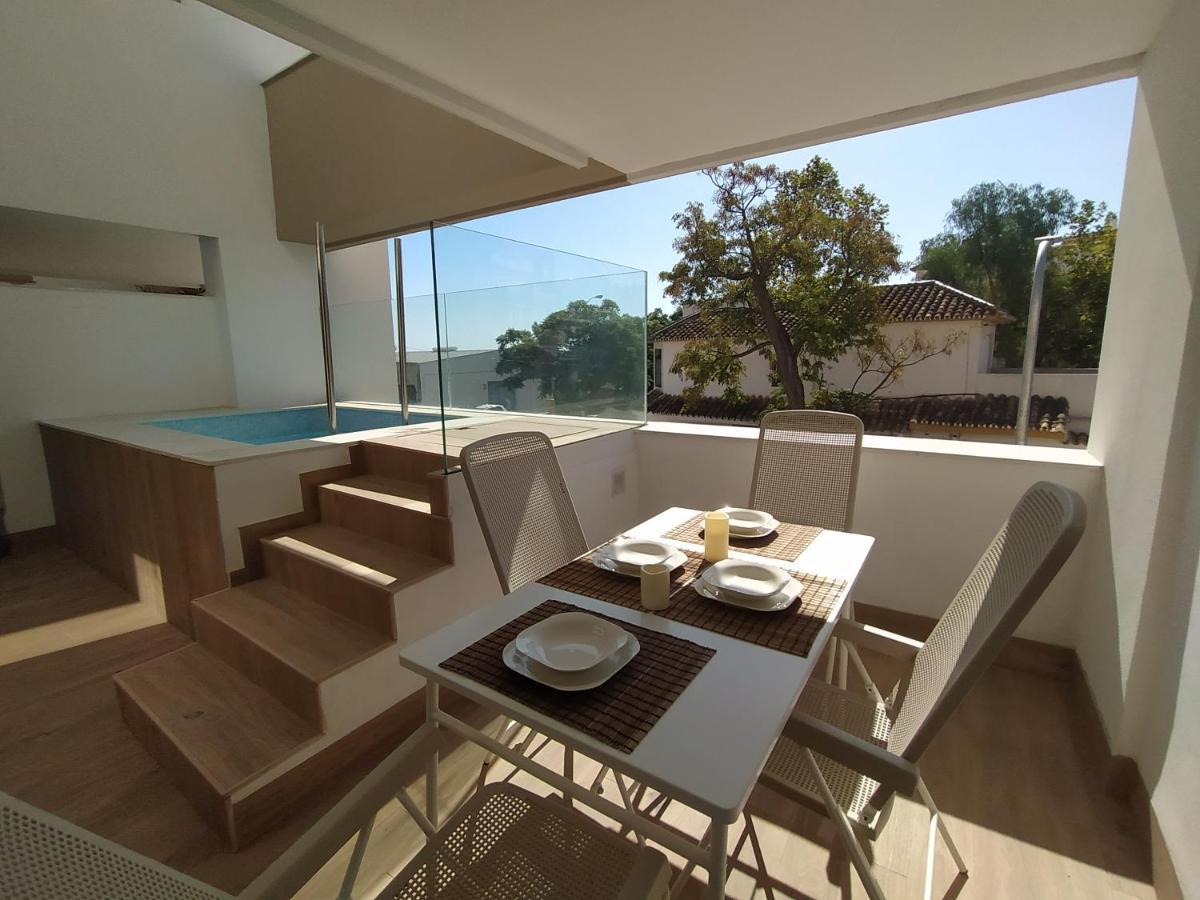 Apartamento Terrazas Del Mar, Piscina Privada トレモリノス エクステリア 写真