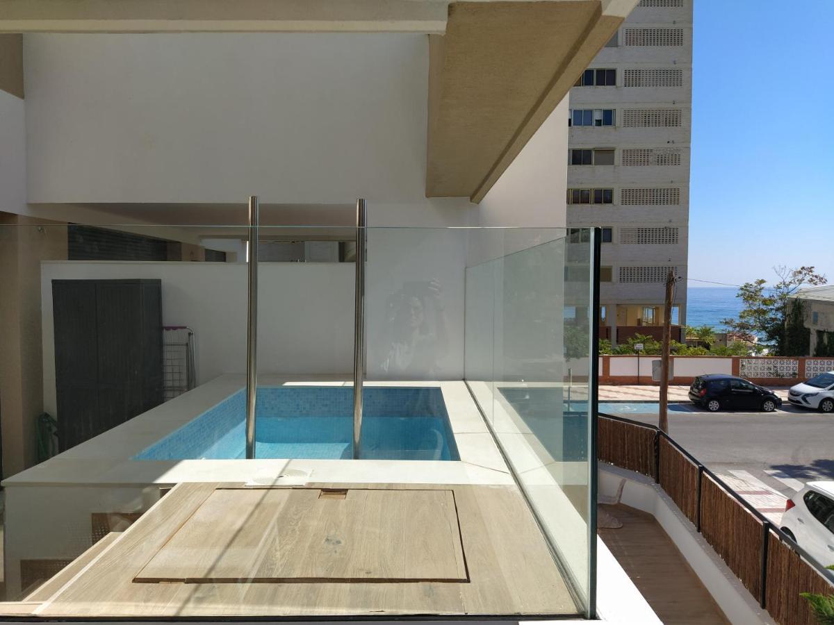 Apartamento Terrazas Del Mar, Piscina Privada トレモリノス エクステリア 写真