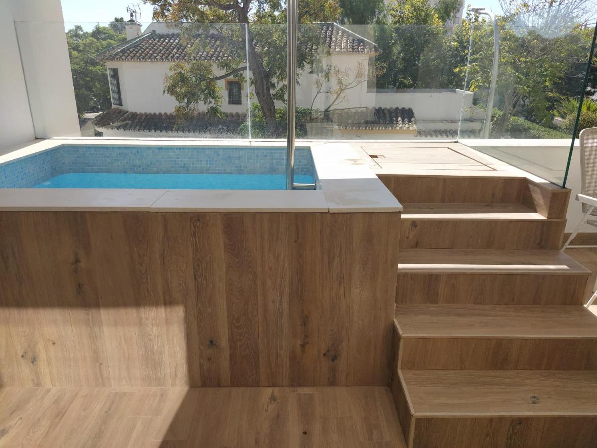 Apartamento Terrazas Del Mar, Piscina Privada トレモリノス エクステリア 写真