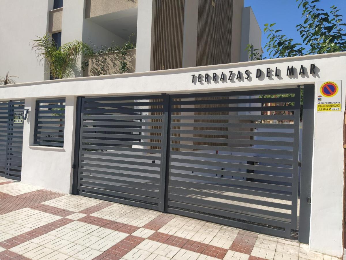 Apartamento Terrazas Del Mar, Piscina Privada トレモリノス エクステリア 写真