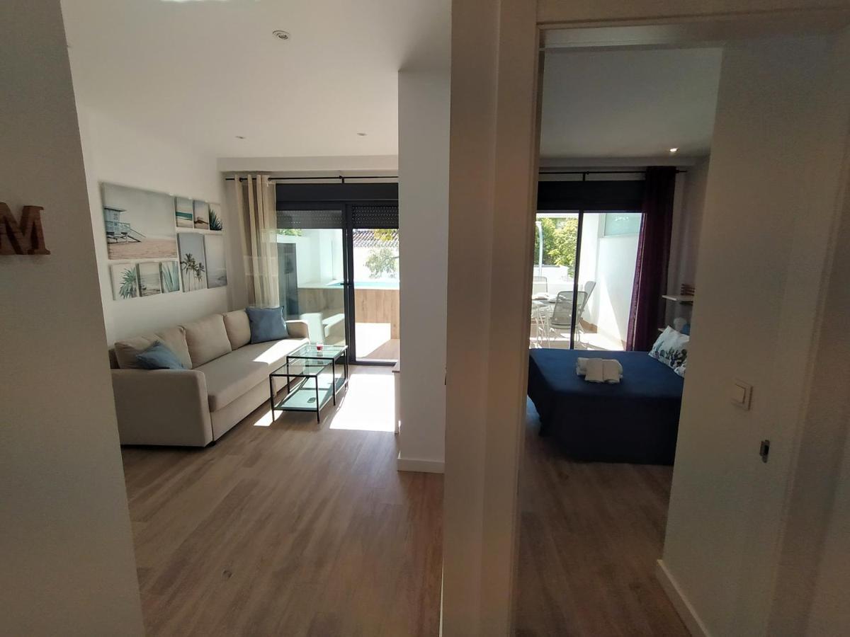 Apartamento Terrazas Del Mar, Piscina Privada トレモリノス エクステリア 写真